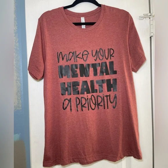 Bella + Canvas Rust Red Women’s Graphic T-Shirt - Picture 2 of 7